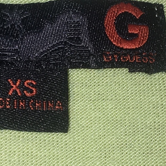 G BY GUESS SHEER PURPLE & LIME GREEN TANK XS - Picture 8 of 13